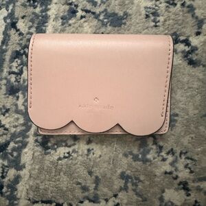 Kate Spade Pink Scalloped Wallet